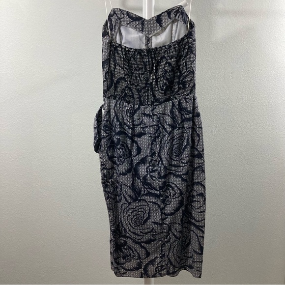 All That Jazz 1990’s Floral Strapless Dress- Size 8 - Picture 5 of 14